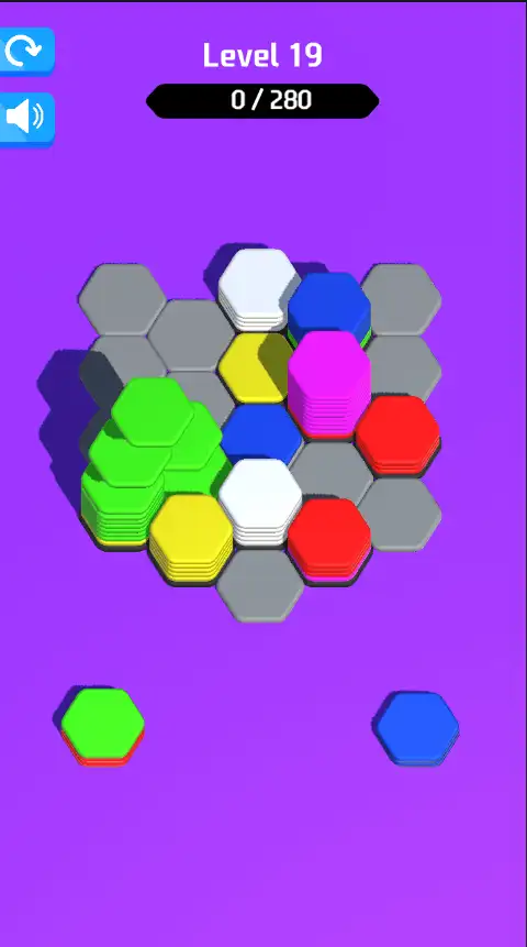 Hexa Sort 3D Puzzle Trending Game Sell Unity Source Code screenshot 4