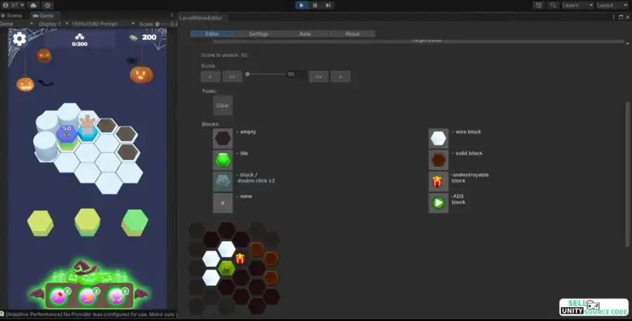 Hexa Sort Puzzle3D. SellUnitySourceCode