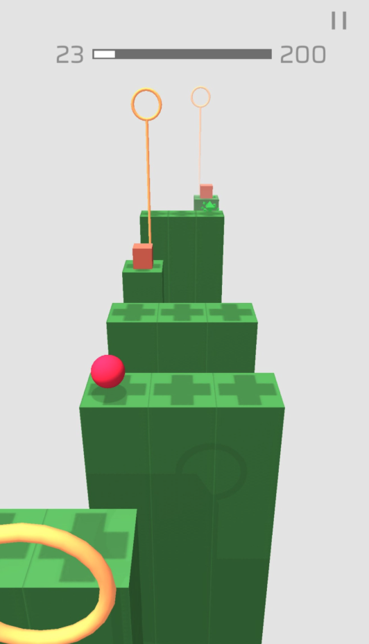 🏀 High Hoops - Bouncing Ball Arcade Unity Game screenshot 4