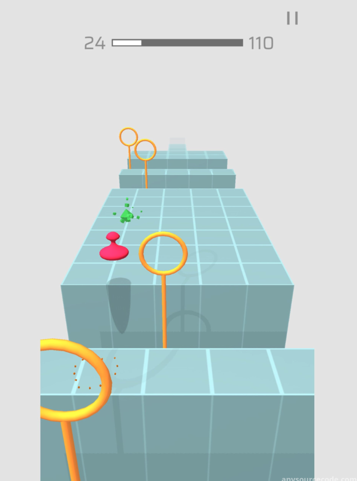 🏀 High Hoops - Bouncing Ball Arcade Unity Game screenshot 10