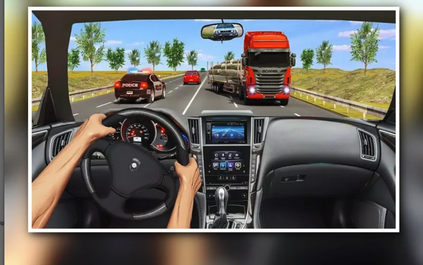 Highway Endless Car Rider Sim screenshot 3