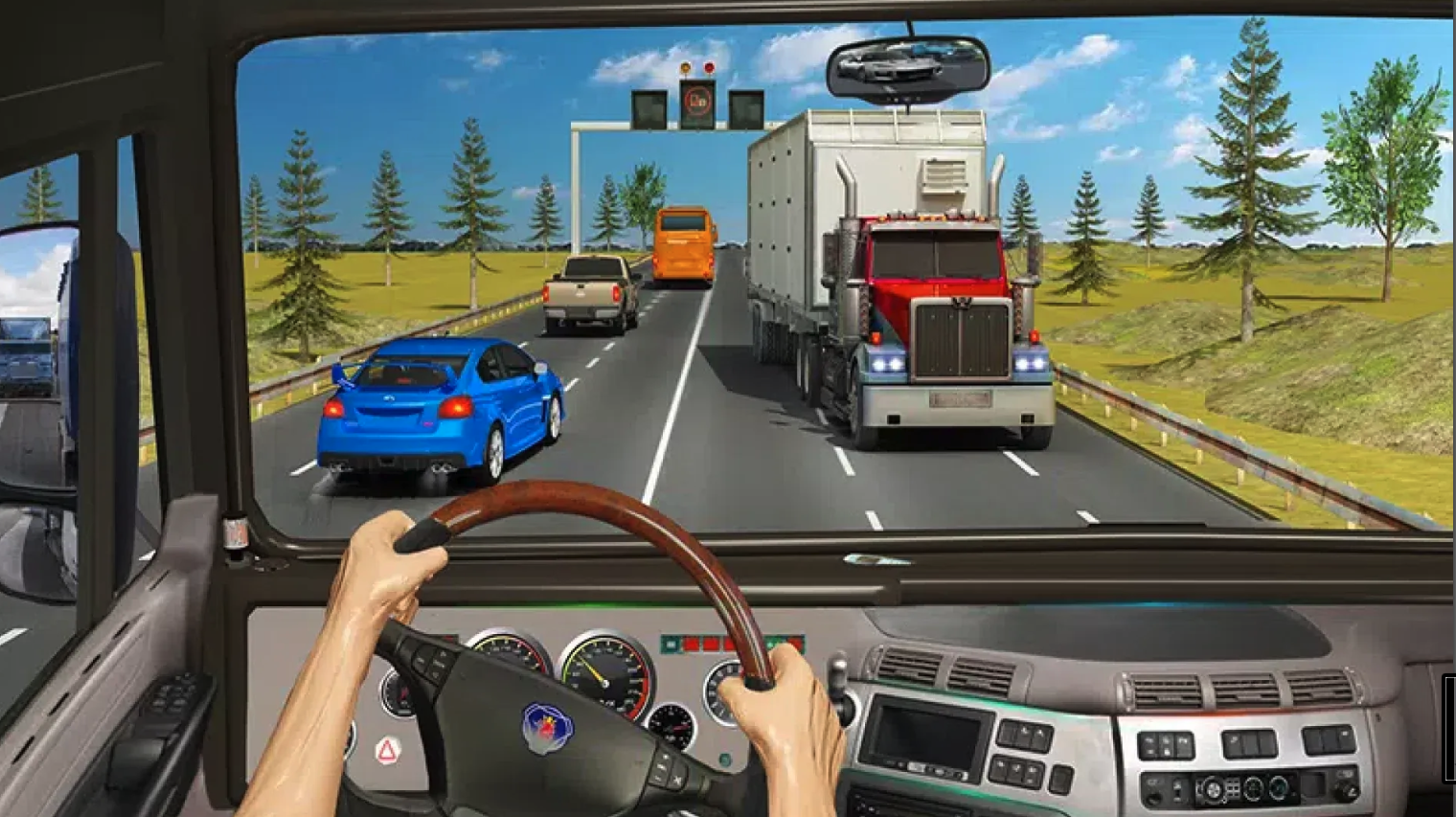 Highway Endless Car Rider Sim screenshot 4