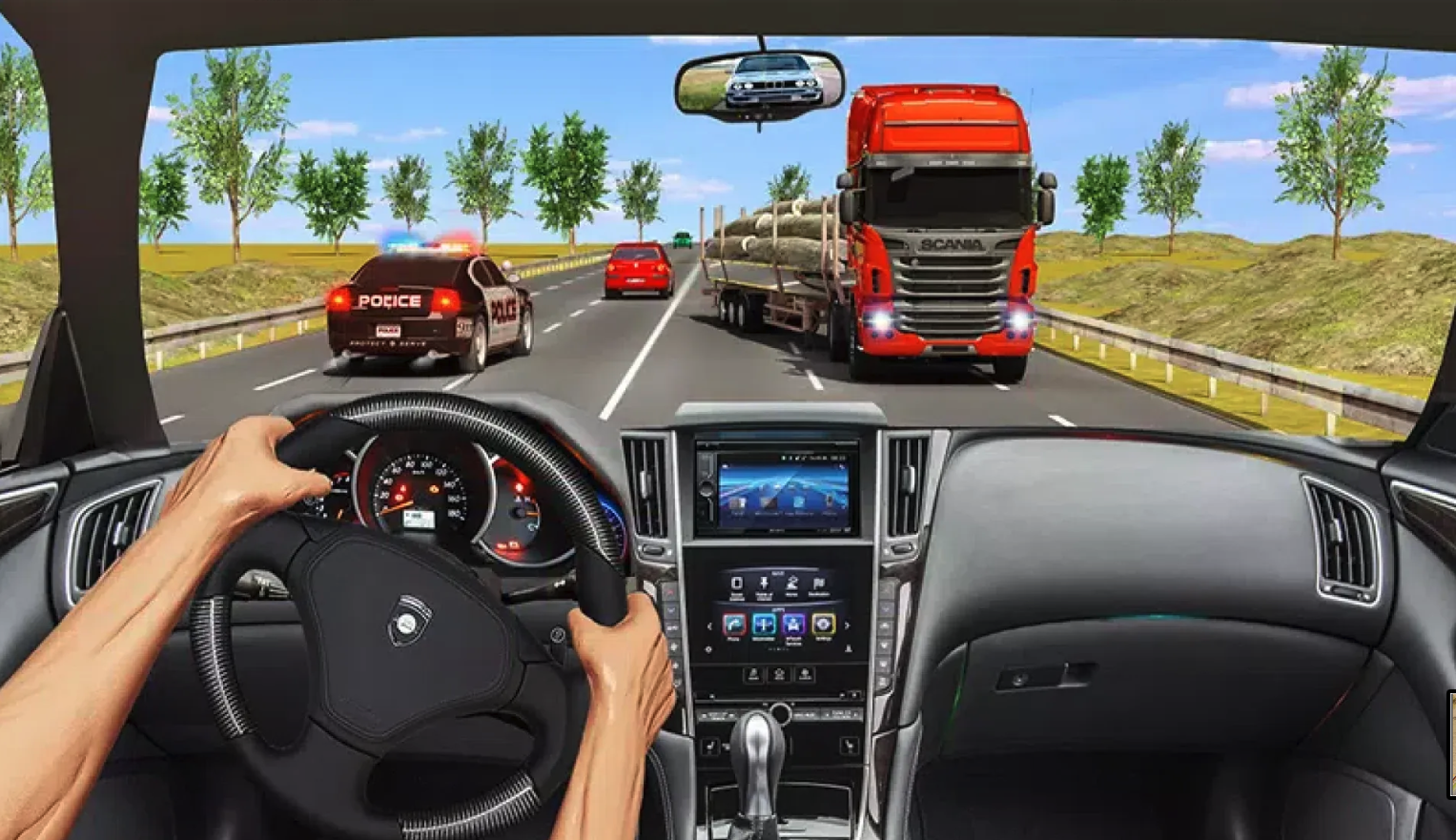 Highway Endless Car Rider Sim screenshot 8