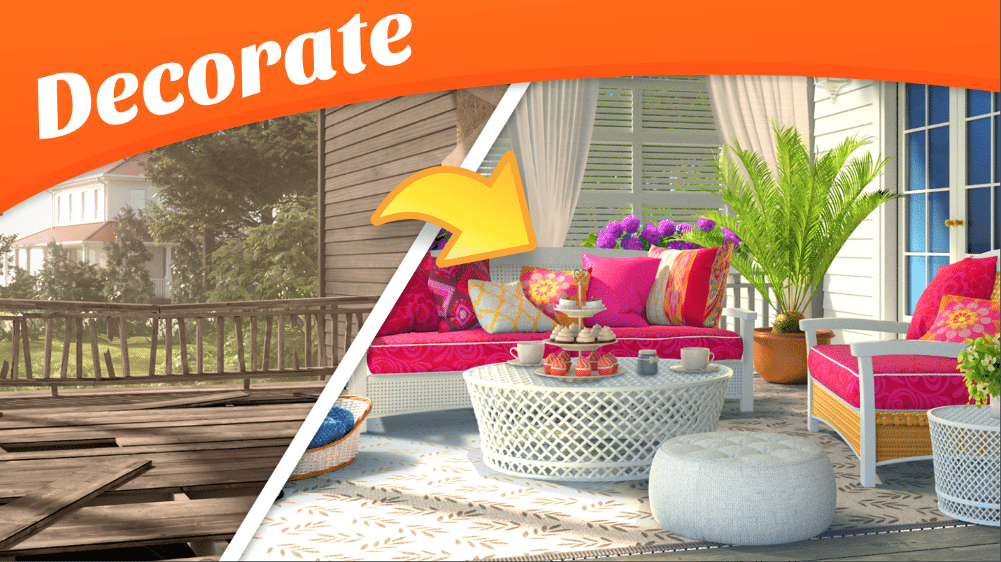 🧩 Home Design Story: Miss Robins – Renovate & Decorate Game Template screenshot 5