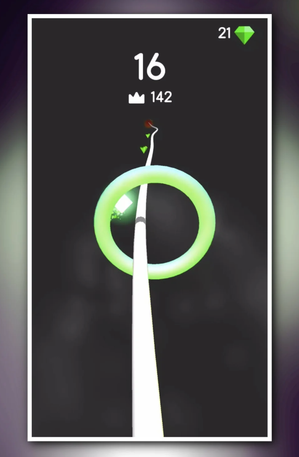Hoop Rush Unity Game Source Code – Endless Hoop Arcade Game screenshot 3
