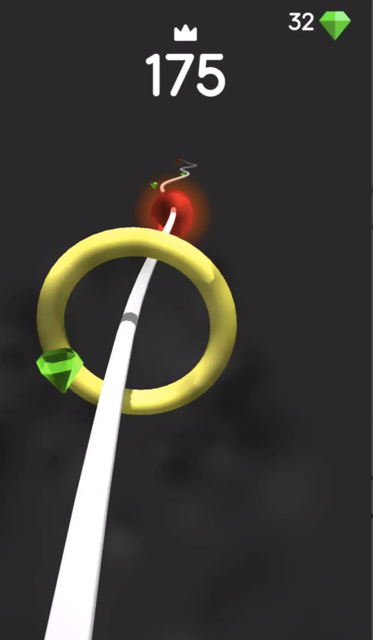Hoop Rush Unity Game Source Code – Endless Hoop Arcade Game screenshot 4
