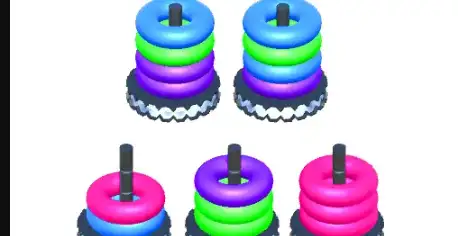 Hoop Stack 3D Puzzle SellUnitySourceCode source code