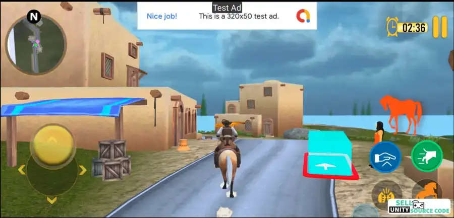 Horse Riding Games Horse Racing SellUnitySourceCode screenshot 4