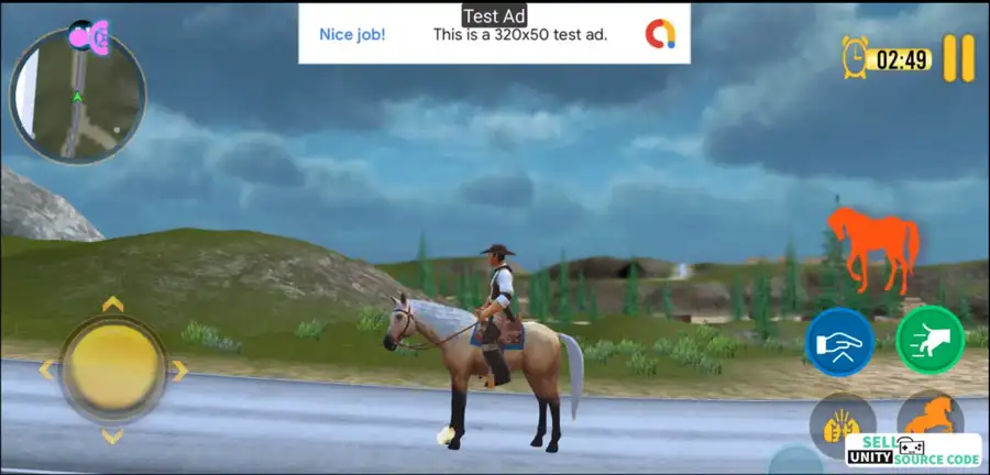 Horse Riding Games Horse Racing SellUnitySourceCode screenshot 5