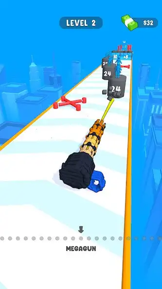 Human Stickman Gun SellUnitySourceCode screenshot 3