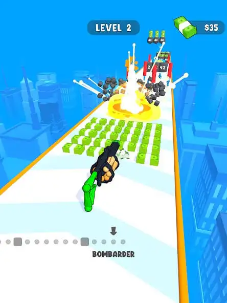 Human Stickman Gun SellUnitySourceCode screenshot 4