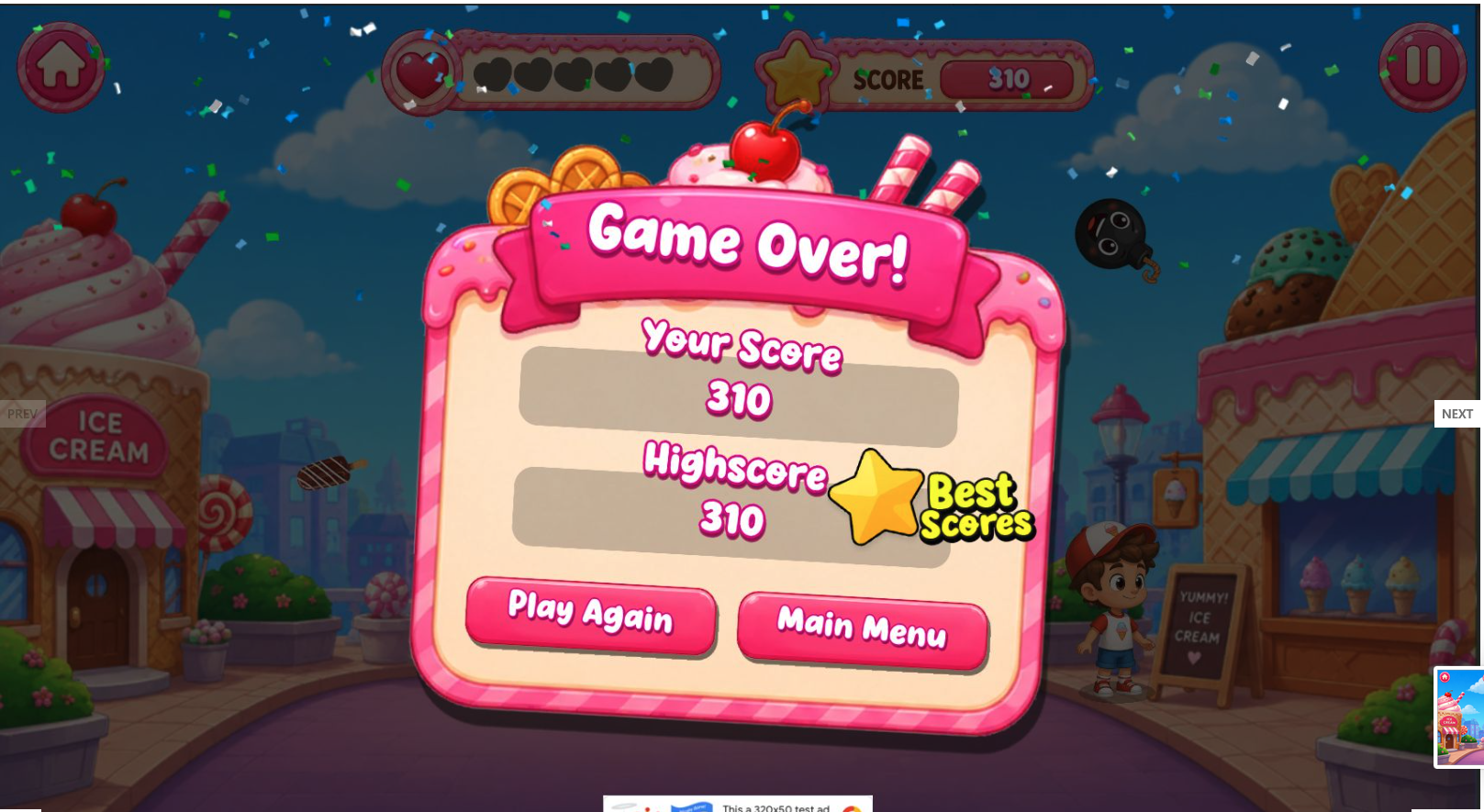 Ice Cream Mania - Unity Admob - Easy Reskin screenshot 2