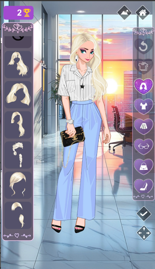 Icy Wedding - Winter dress up screenshot 3