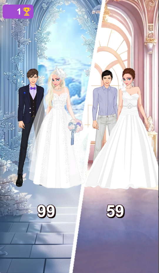 Icy Wedding - Winter dress up screenshot 5