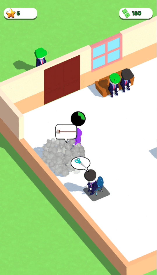 Idle Barbershop – Hair Salon Tycoon Idle Game screenshot 5