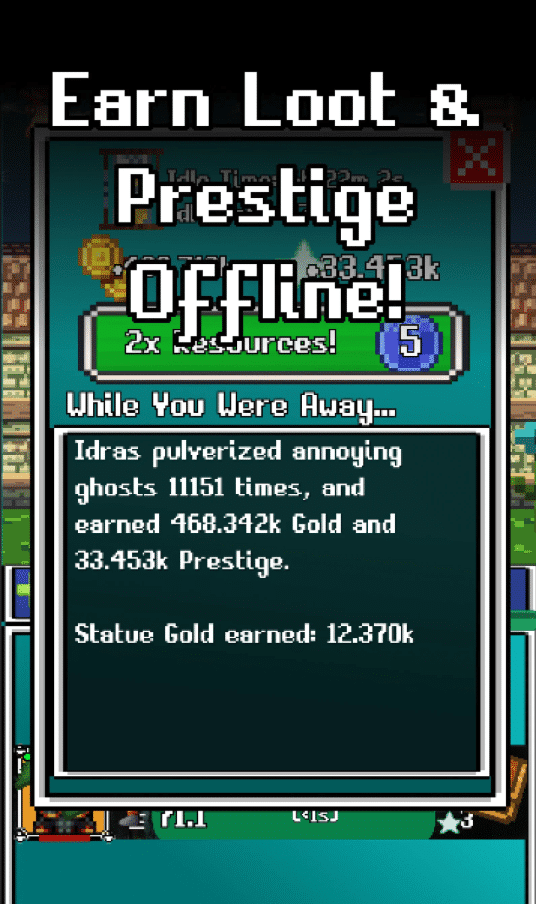 Idle Combat: Pixels – Retro RPG & Idle Clicker Unity Source Code screenshot 4