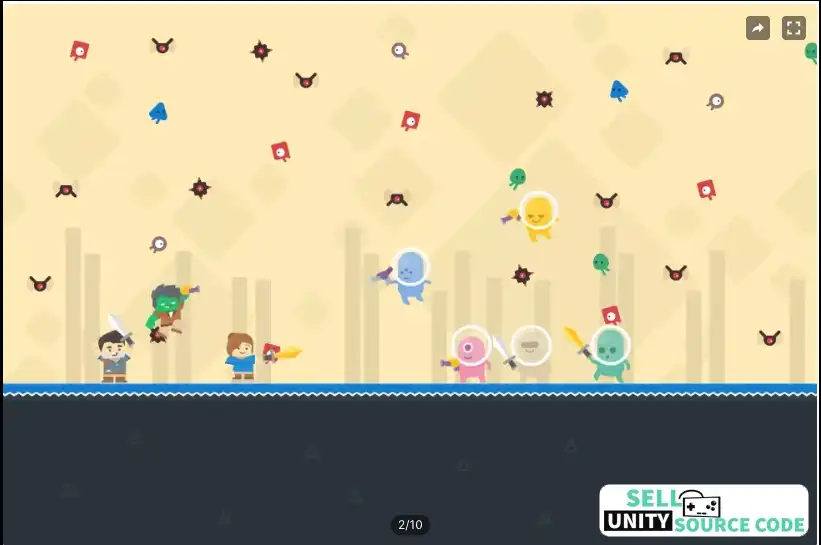 Idle Heroes War RPG SellUnitySourceCode  source code