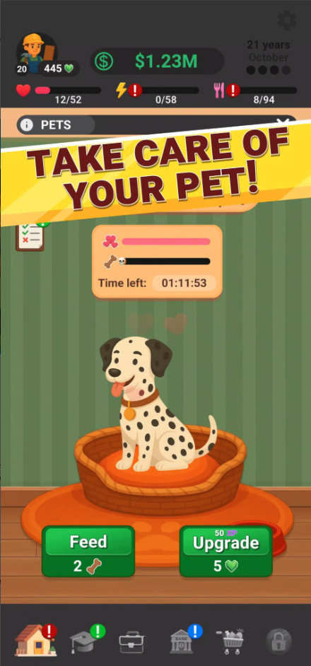 Idle Life Simulator screenshot 3