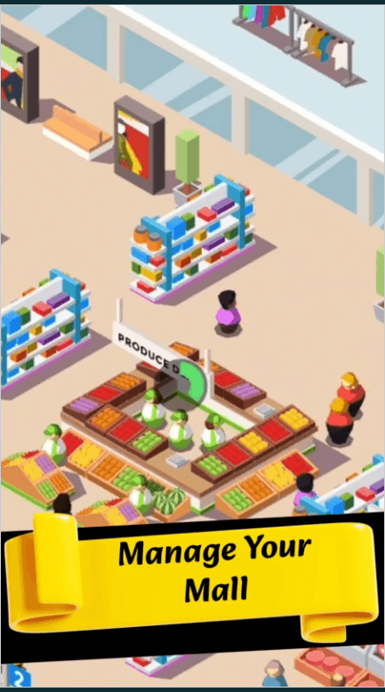 Idle Mini Mall Market Tycoon Unity Source Code – Shopping Mall Simulator Game screenshot 3