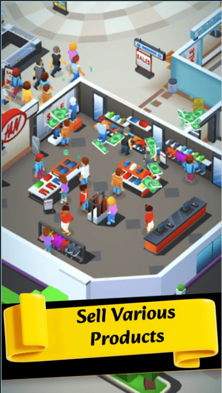 Idle Mini Mall Market Tycoon Unity Source Code – Shopping Mall Simulator Game screenshot 7