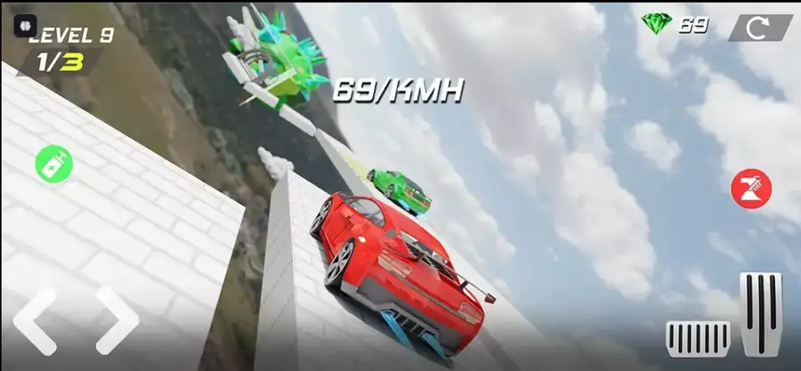 Impossible Track Car Stunt SellUnitySourceCode   screenshot 3
