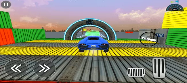 Impossible Tracks Stunts Car – Fun Racing Game SellUnitySourceCode screenshot 2