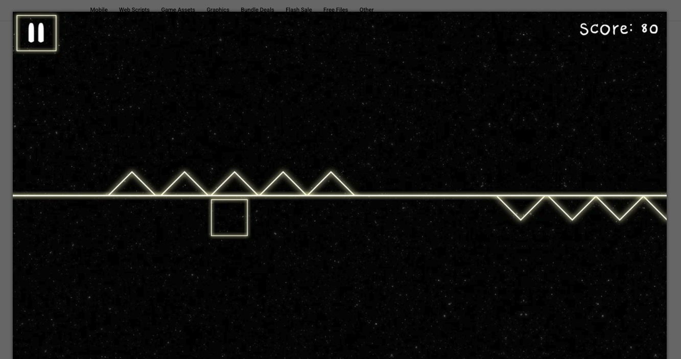 Infinite line runner - Unity Game With AdMob Ads screenshot 5