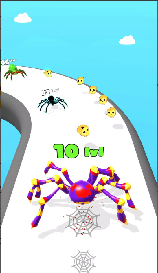 Insect Run - Spider Evolution screenshot 6