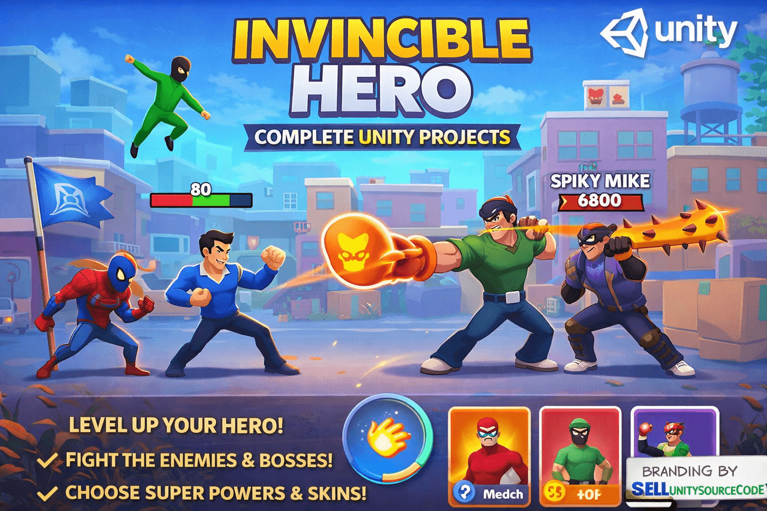 Invincible Hero Complete Unity Projects 2025 source code