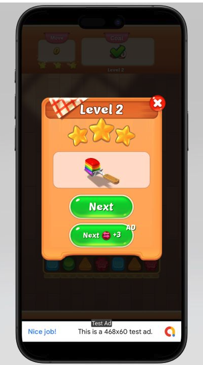Jelly Crush Unity Source Code – Match 3 Puzzle Game with 2000 Levels | SellUnitySourceCode.com screenshot 8