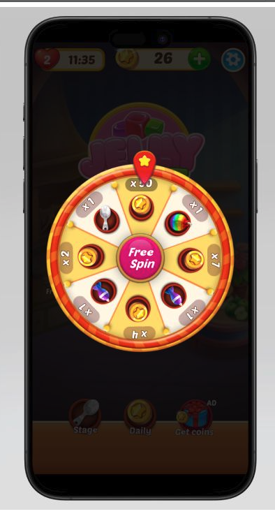Jelly Crush Unity Source Code – Match 3 Puzzle Game with 2000 Levels | SellUnitySourceCode.com screenshot 10