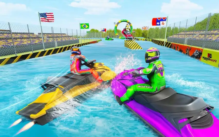 Jet Ski Boat Stunt Racing Game SellUnitySourceCode screenshot 5