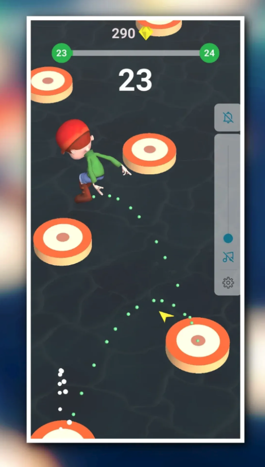 Jump Buddy Unity Source Code – Endless One-Tap Jump Game Template for Android &amp; iOS screenshot 5