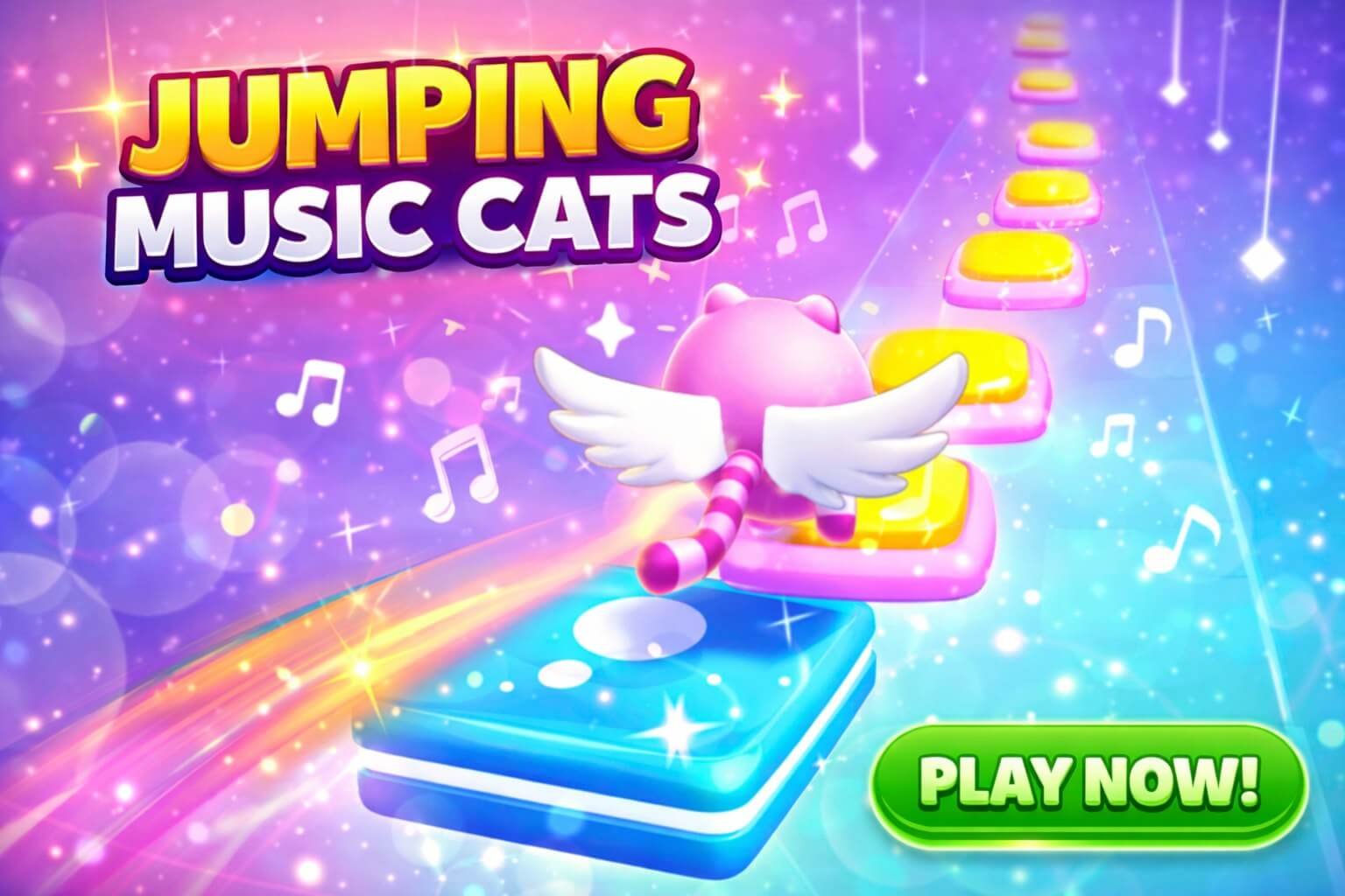 Jumping Music Cats Unity Source Code source code
