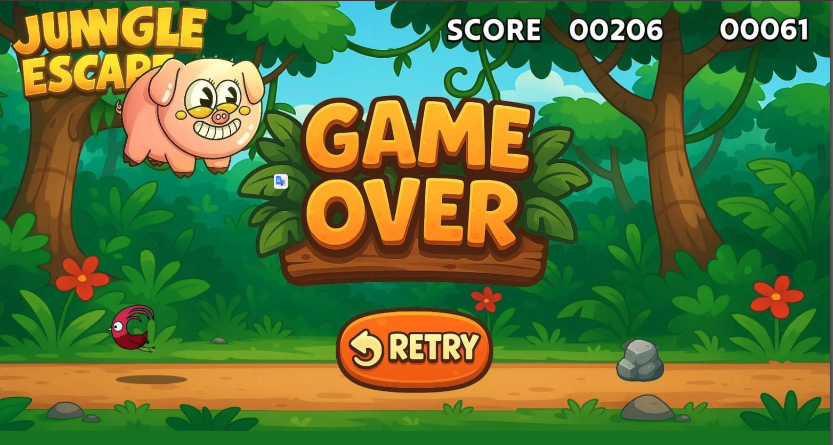 Jungle Escape - Pig Adventure screenshot 5
