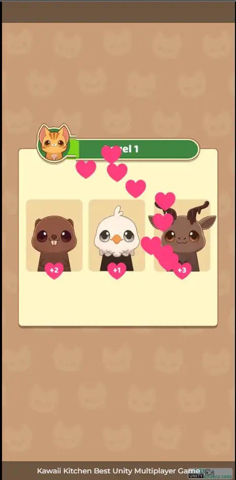 Kawaii Kitchen Best Unity Multiplayer Game SellUnitySourceCode screenshot 4