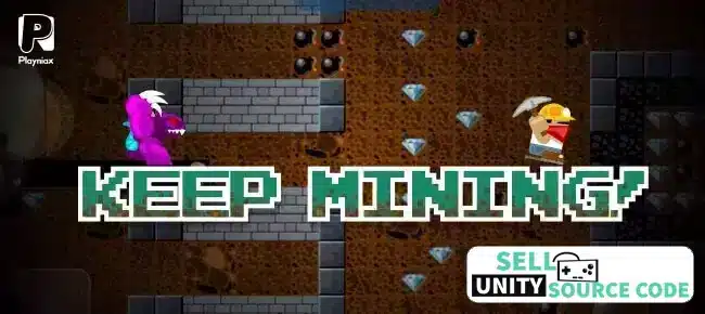 Keep Mining Ready Made SellUnitySourceCode screenshot 2