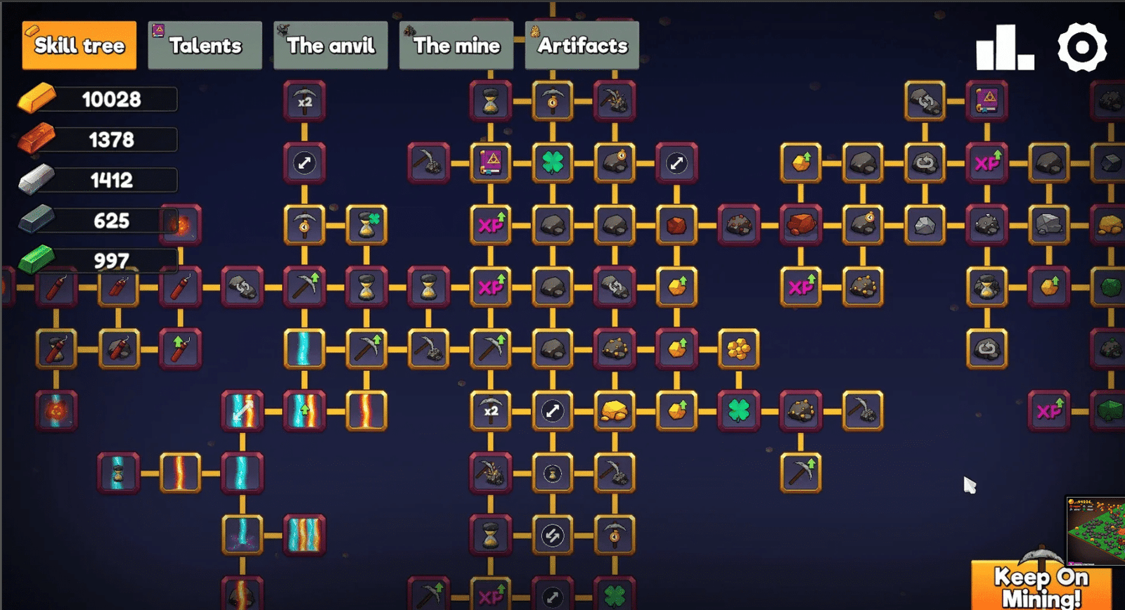 Keep on Mining! – Idle Incremental Mining Game screenshot 5