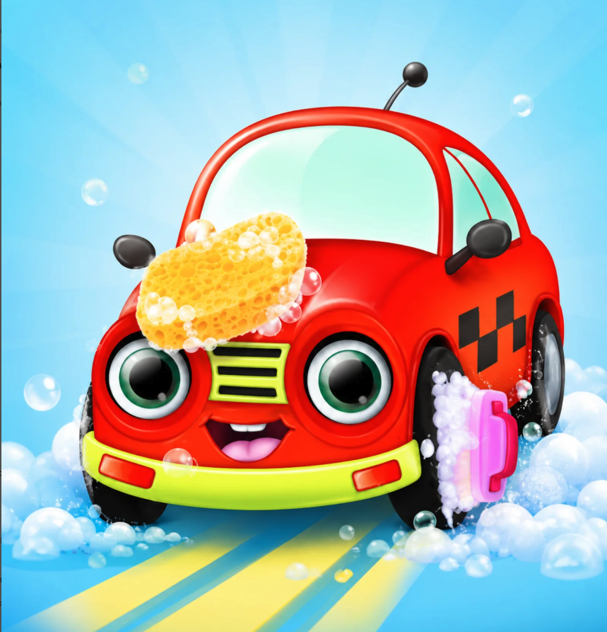 Kids Car Wash Salon Service Workshop screenshot 7