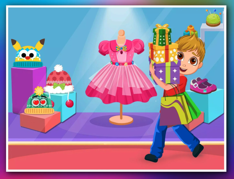 Kids Tailor Dress Up Shop screenshot 3