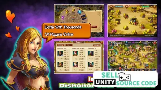 Kingdom Conquest SellUnitySourceCode screenshot 3