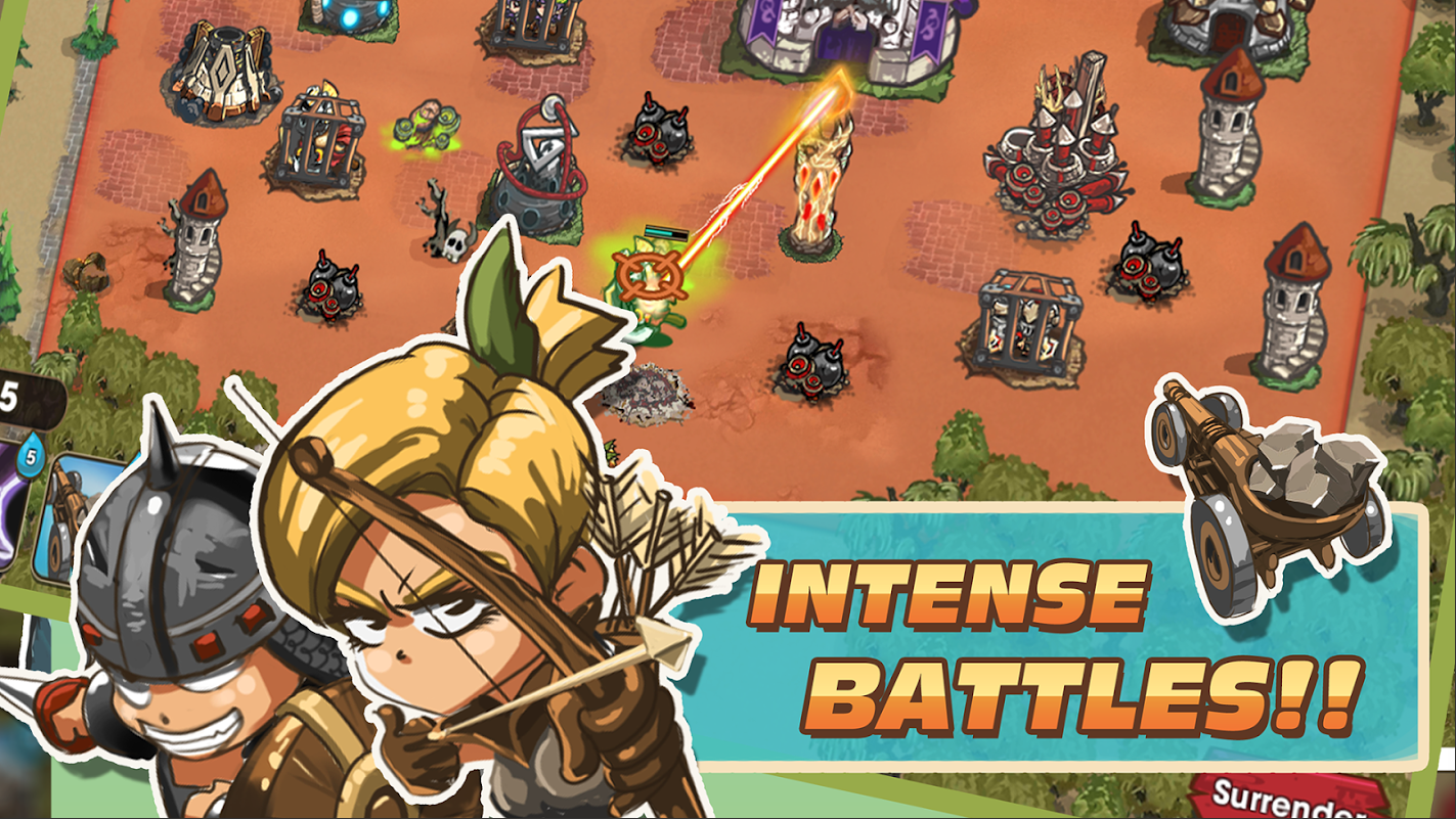 Kingdom Reborn Magic Rush Unity Source Code – Strategy Tower Conquest Game | SellUnitySourceCode.com screenshot 4