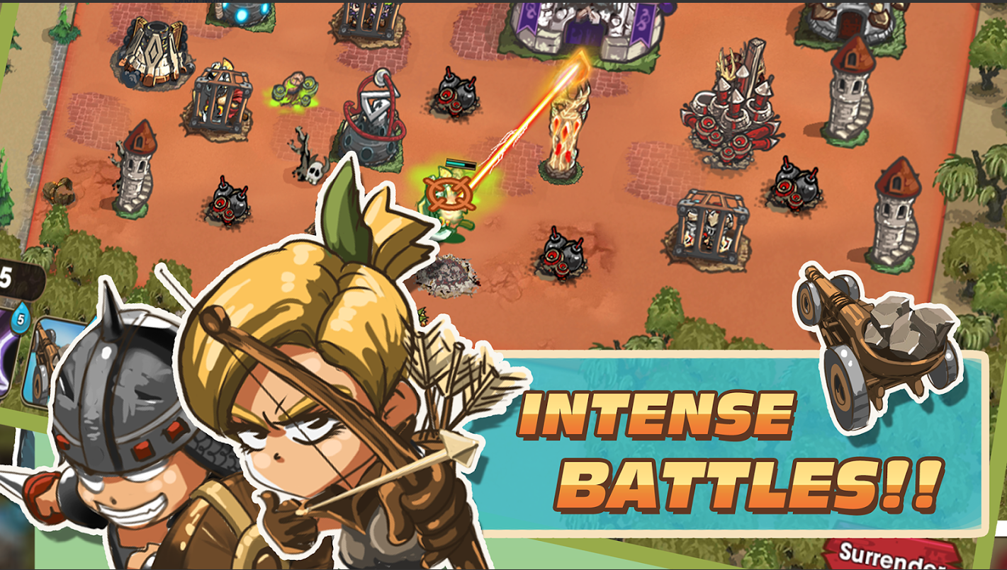 Kingdom Reborn Magic Rush Unity Source Code – Strategy Tower Conquest Game | SellUnitySourceCode.com screenshot 5