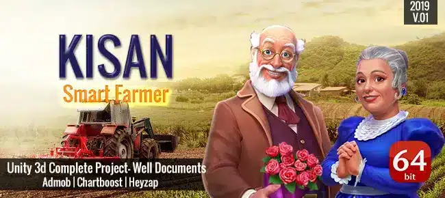 Kisan Smart Farmer New Version 64bit Supported SellUnitySourceCode source code