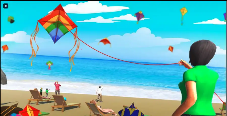 Kite Flying Kite Game 3d SellUnitySourceCode screenshot 5