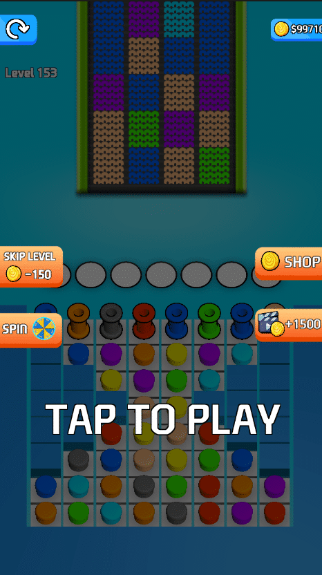 🧩 Knit Color Rope – Sort Jam Puzzle | Unity Source Code By Sellunitysourcecode screenshot 3