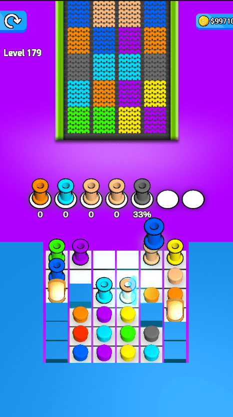 🧩 Knit Color Rope – Sort Jam Puzzle | Unity Source Code By Sellunitysourcecode screenshot 5