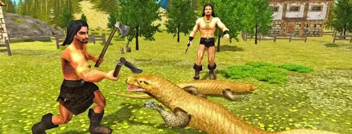 Komodo Dragon Lizard Rampage SellUnitySourceCode source code