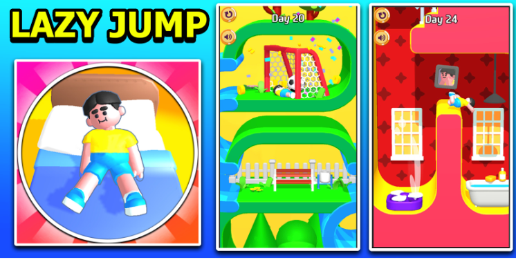 Lazy Jump 3D Unity Source Code – 50 Levels, AdMob &amp; Physics Gameplay screenshot 3
