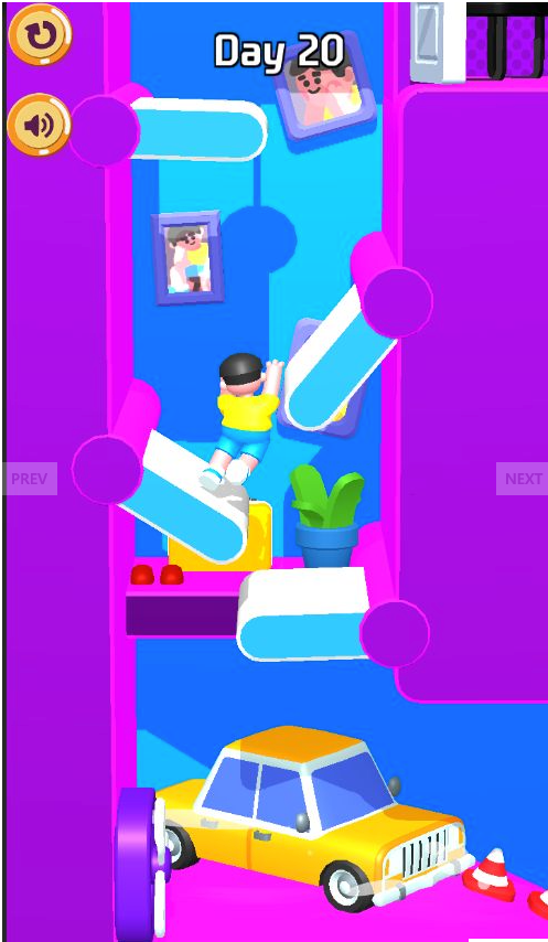 Lazy Jump 3D Unity Source Code – 50 Levels, AdMob &amp; Physics Gameplay screenshot 6